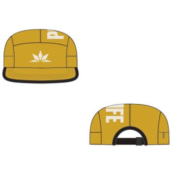 Boné Five Panel Brand - Amarelo