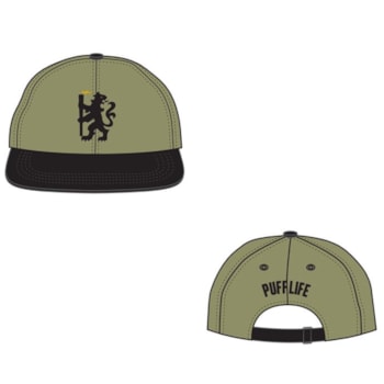 Boné Puff Brazão - Verde