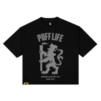 Camiseta Puff Boxy Brazão