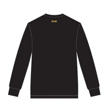 Camiseta Puff Coroa Manga Longa