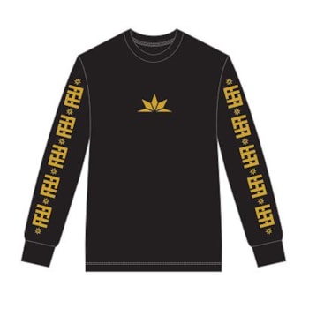 Camiseta Puff Coroa Manga Longa