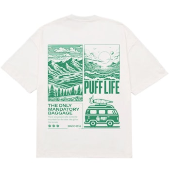 Camiseta Puff Kombi - Off White 
