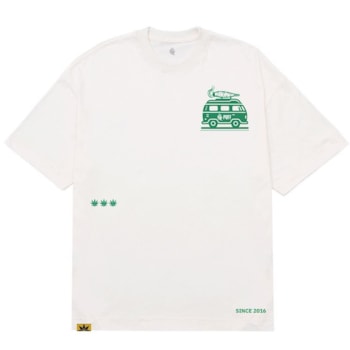 Camiseta Puff Kombi - Off White 