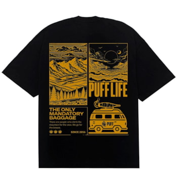 Camiseta Puff Kombi - Preta
