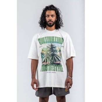 Camiseta Puff Life Streetwear - Cultivating This Lifestyle Off White