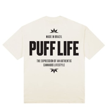 Camiseta Puff Made in Brazil - Off White 