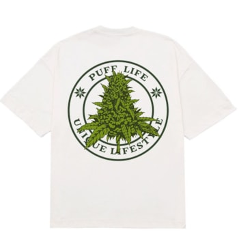 Camiseta Puff Unique Life Style - Off White
