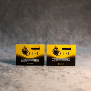 Kit Piteira de Vidro Puff Life|Hippie Bong - 5mm e 7mm