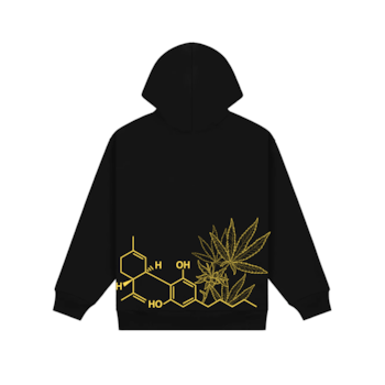 Moletom Puff Life Canguru - Tetrahidrocanabinol Preto